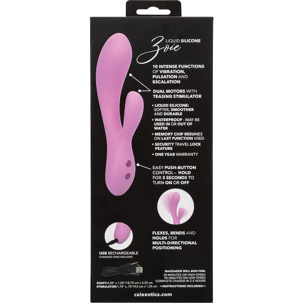 Contour-Zoie-Flexible-Dual-Massager-Pink