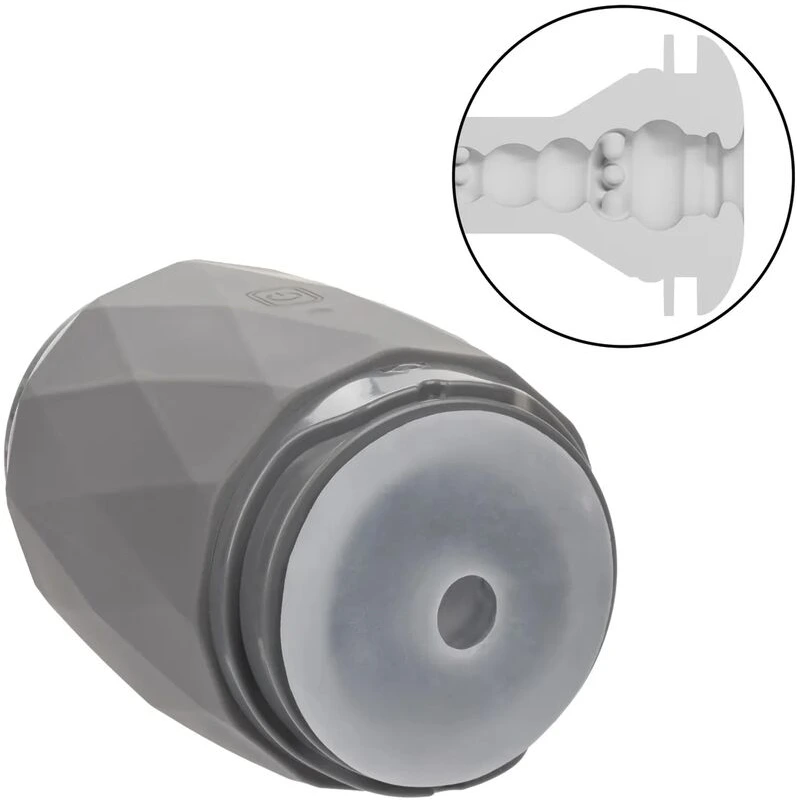 Milk Master Vibro Squeeze Stroker - Black