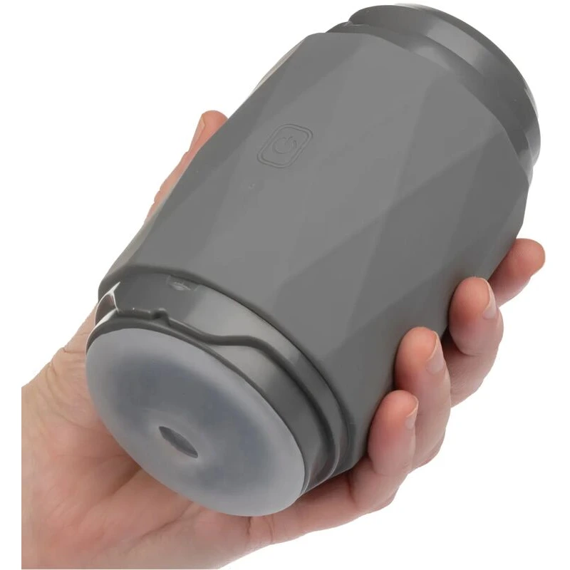 Milk Master Vibro Squeeze Stroker - Black