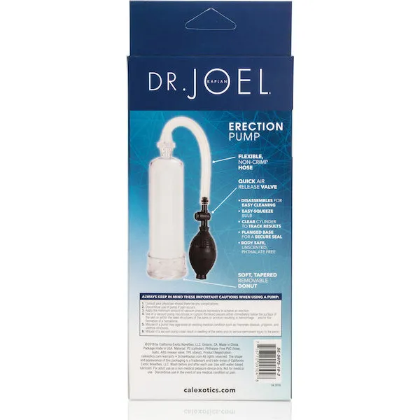 Dr Joel Kaplan Erection Pump - Clear