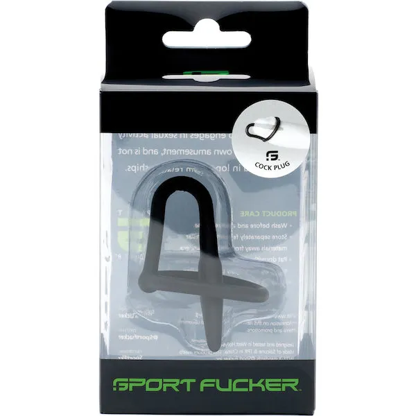 Sport-Fucker-Cock-Plug-Black