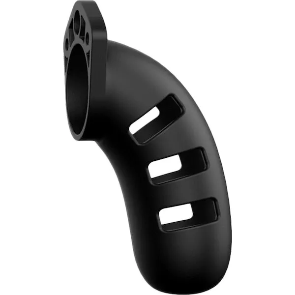 Shots-Man-Cage-Chastity-4-5-inch-Cock-Cage-Model-21-Black