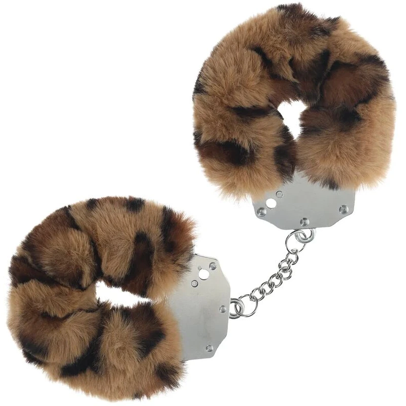 Shots-Ouch-Heavy-duty-Fluffy-Handcuffs-Leopard