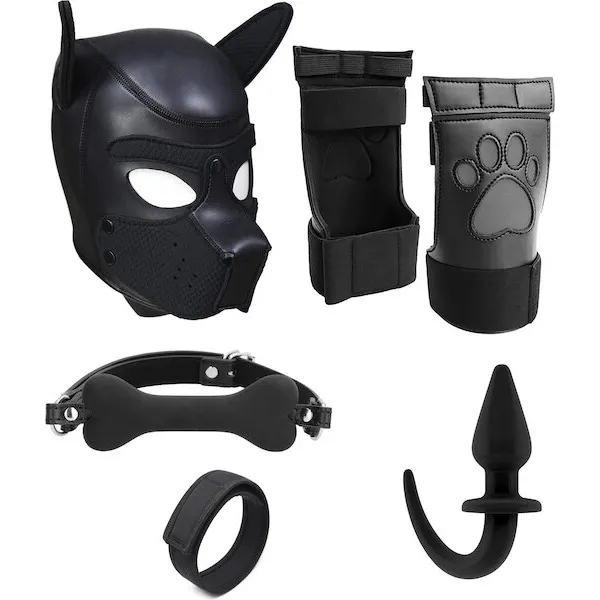 Shots-Ouch-Puppy-Play-Complete-Kit-SM-Black
