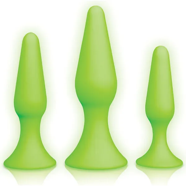 Shots-Ouch-Butt-Plug-Set-Glow-in-the-Dark