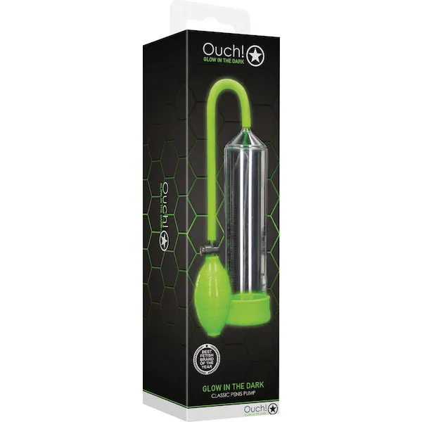 Shots-Ouch-Classic-Penis-Pump-Glow-in-the-Dark