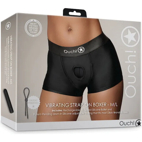 Shots-Ouch-Vibrating-Strap-On-Boxer-Black-M-L