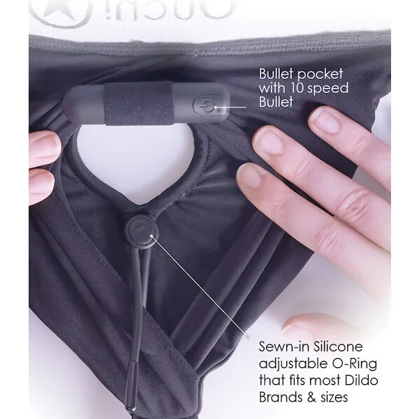 Shots-Ouch-Vibrating-Strap-On-Thong-w-Removable-Rear-Straps-Black-XL-XXL