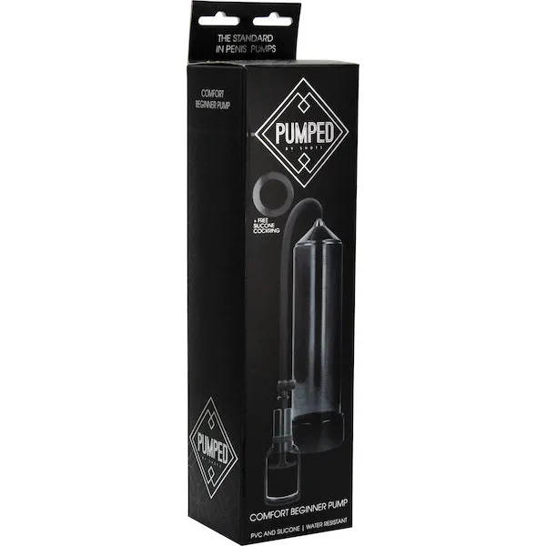 Shots Pumped Comfort Beginner Pump - Black