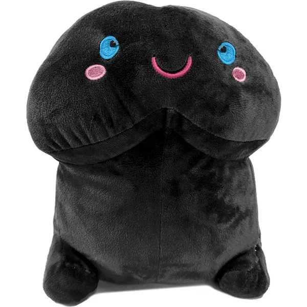 Shots-Short-Penis-Plushie-Black-8-inch-20-cm