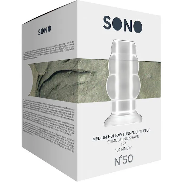 Shots-Sono-Butt-Plug-Medium-Clear