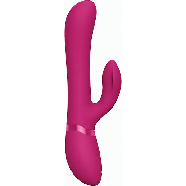 Shots-Vive-Chou-G-Spot-Rabbit-w-Interchangeable-Clitoral-Attachments-Pink
