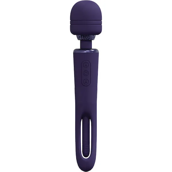 Shots-Vive-Kiku-Double-Ended-Wand-and-G-Spot-Stimulator-Purple