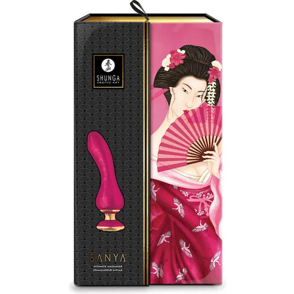 Shunga-Sanya-Intimate-Massager-Raspberry
