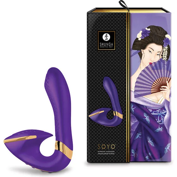 Shunga Soyo Intimate Massager - Purple