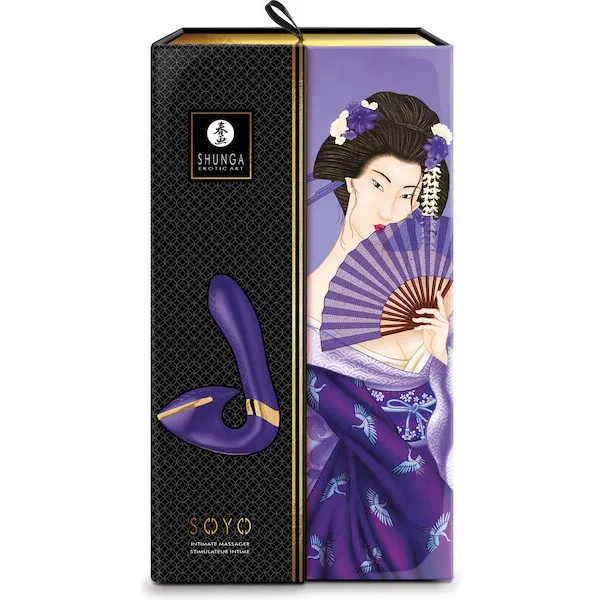 Shunga Soyo Intimate Massager - Purple
