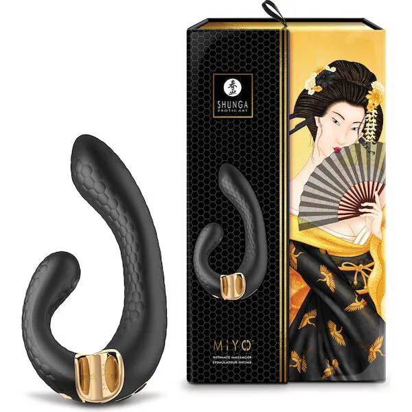 Shunga Miyo Intimate Massager - Black