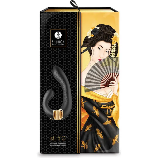 Shunga Miyo Intimate Massager - Black