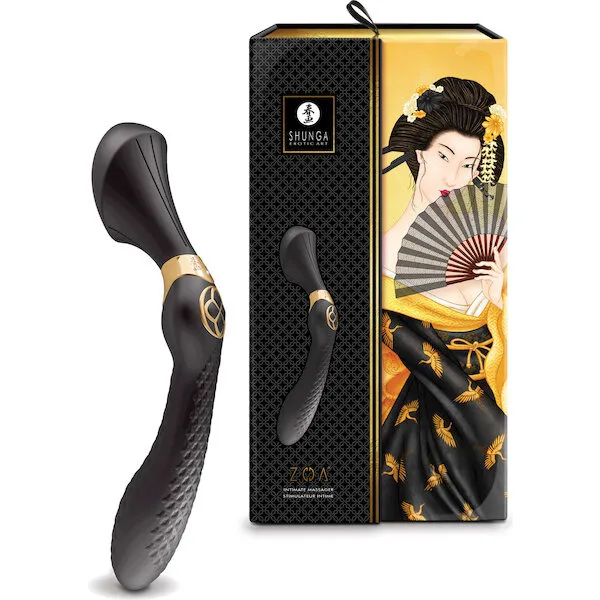 Shunga Zoa Intimate Massager - Black
