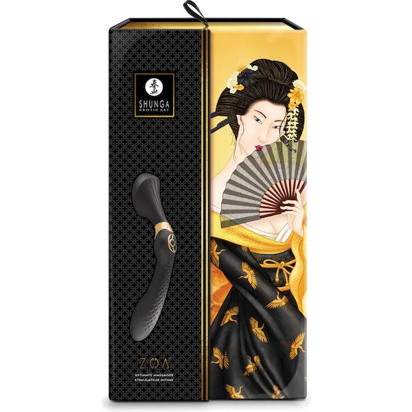 Shunga Zoa Intimate Massager - Black