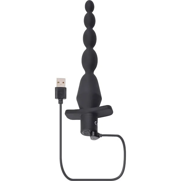 Selopa-Vibrating-Butt-Beads-Black