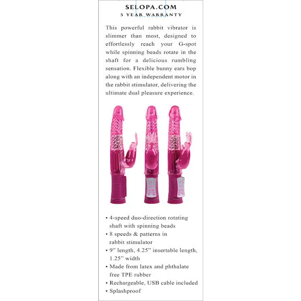 Selopa-Rechargeable-Bunny-Pink