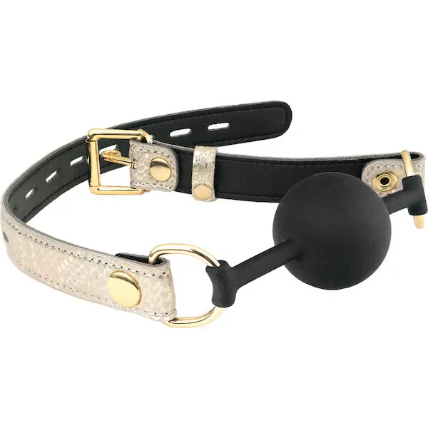 Spartacus-Silicone-Gag-w-Leather-Lining-White-Snakeskin-Micro-Fiber
