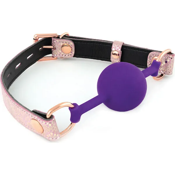 Spartacus-Silicone-Gag-w-Leather-Lining-Pink-Snakeskin-Micro-Fiber