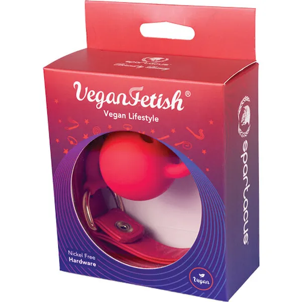 Spartacus-Silicone-Ball-Gag-w-Red-PU-Straps-46-mm