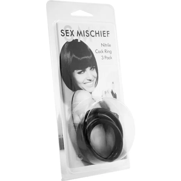 Sex-and-Mischief-Nitrile-Cock-Ring-Pack-of-3