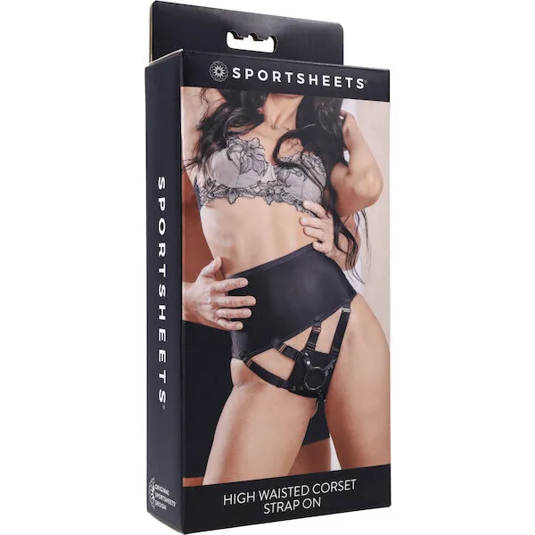 Sportsheets-High-Waisted-Strap-On-Corset-Black