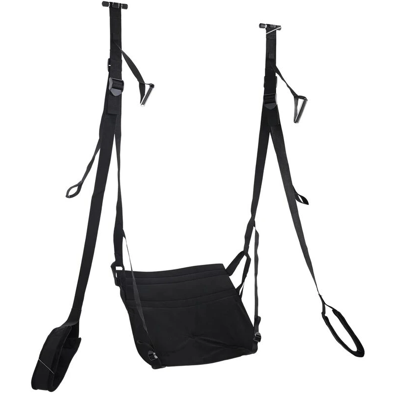 Pivot-Deluxe-Door-Jam-Sex-Sling-Black