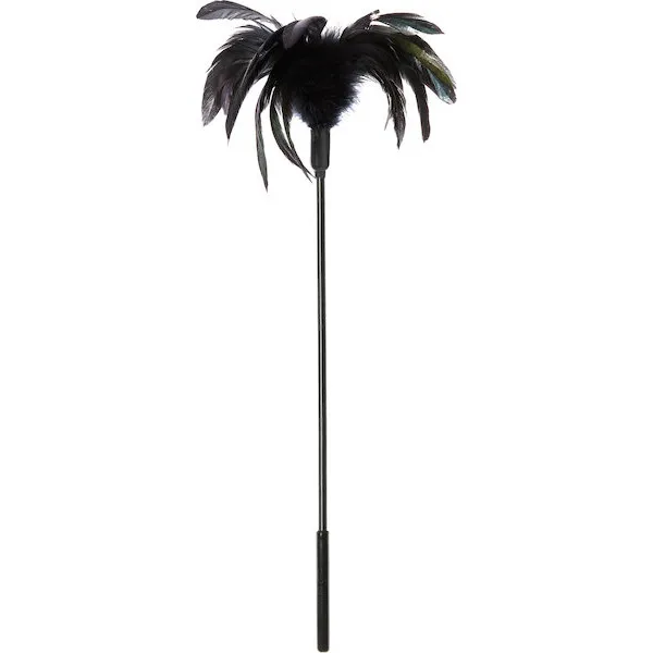 Sportsheets-Body-Tickler-Starburst-Feather-Black