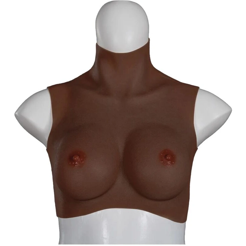 XX-DREAMTOYS-Ultra-Realistic-D-Cup-Breast-Form-Medium-Black