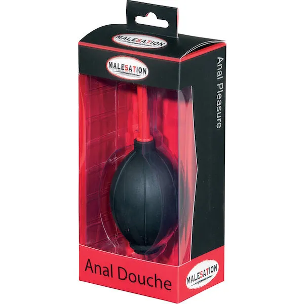MALESATION-Anal-Douche-Black