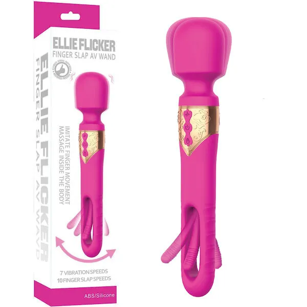 Ellie Flicking Wand - Hot Pink