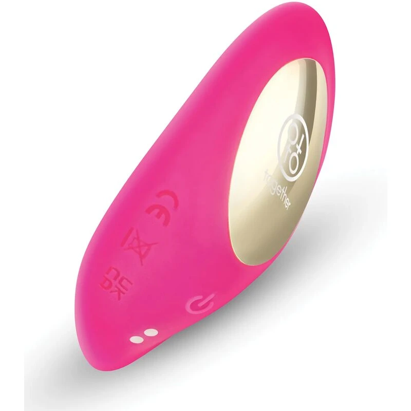 Together Suck n' Go Remote Controlled Panty Vibrator - Pink