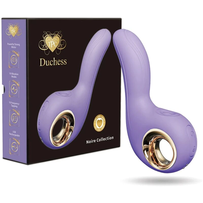 Duchess-Tapping-G-Spot-Vibrator-Lavender