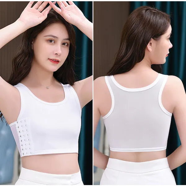 Gender-Fluid-Chest-Compression-Binder-XXXL-White