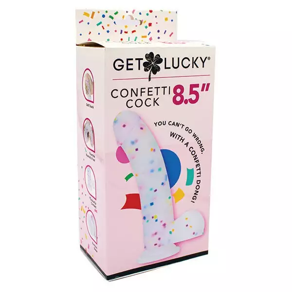 Get-Lucky-8-5-inch-Real-Skin-Confetti-Cock-Multi-Color