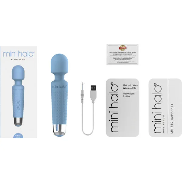 Mini Halo Wireless 20x Wand - Powder Blue