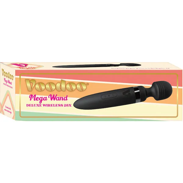 Voodoo Deluxe Mega Wand 28X - Black