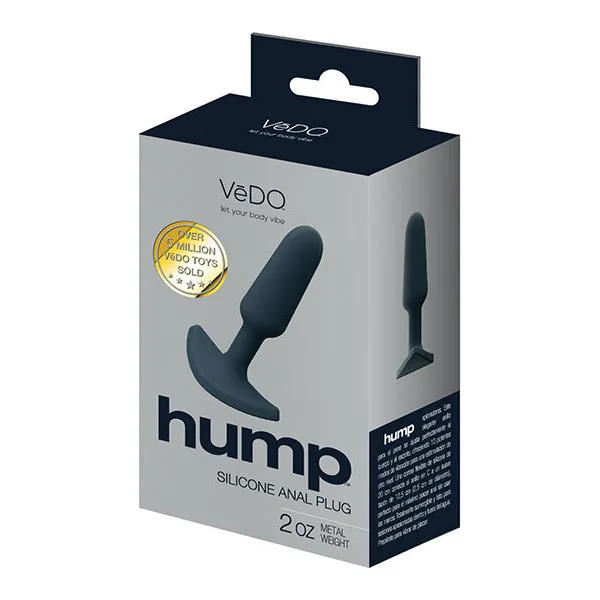 VeDO-Hump-Silicone-Anal-Plug-Black