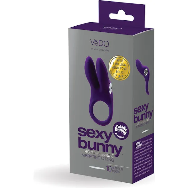 VeDO-Sexy-Bunny-Rechargeable-Ring-Deep-Purple