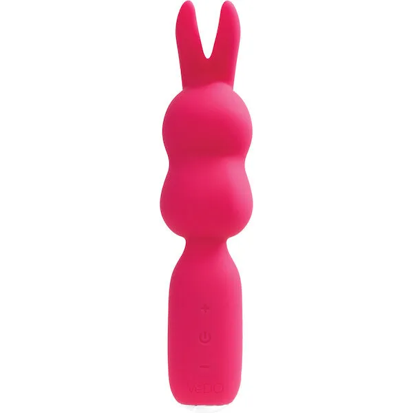 VeDO-Hopper-Bunny-Rechargeable-Mini-Wand-Pink