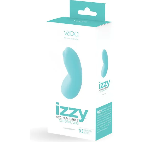 VeDO-Izzy-Rechargeable-Clitoral-Vibe-Turquoise