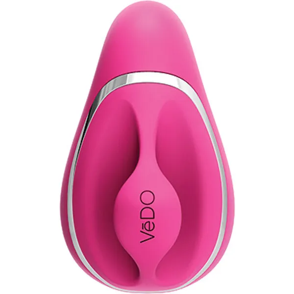 VeDO Suki Rechargeable Vibrating Sucker - Foxy Pink
