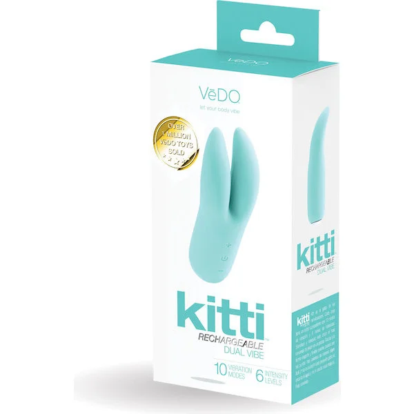 VeDO-Kitti-Rechargeable-Dual-Vibe-Tease-Me-Turquoise