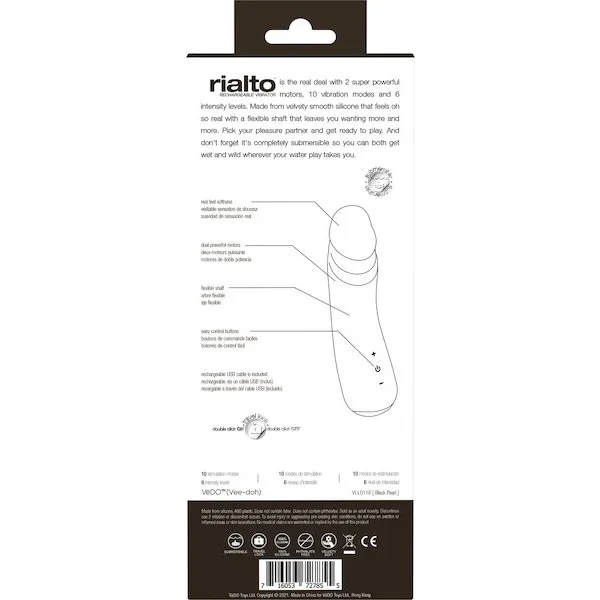 VeDO-Rialto-Rechargeable-Vibe-Black-Pearl