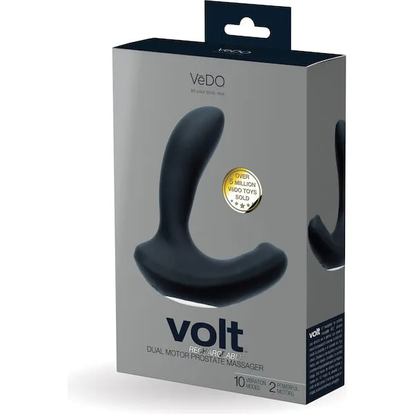 VeDo-Volt-Rechargeable-Prostate-Vibe-Black